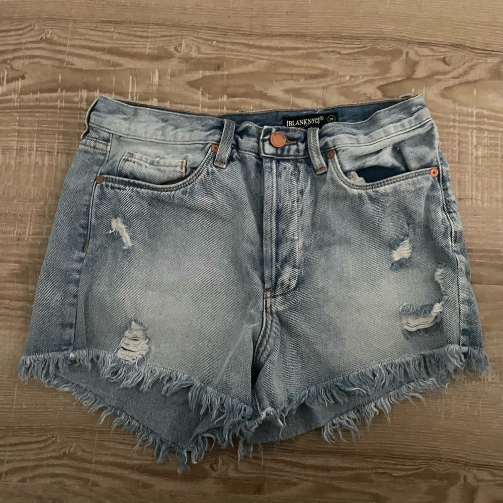 Blank NYC Denim Shorts Size 28